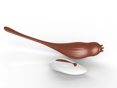 Slow Duo Tongue AB0166 — tongue wand massager