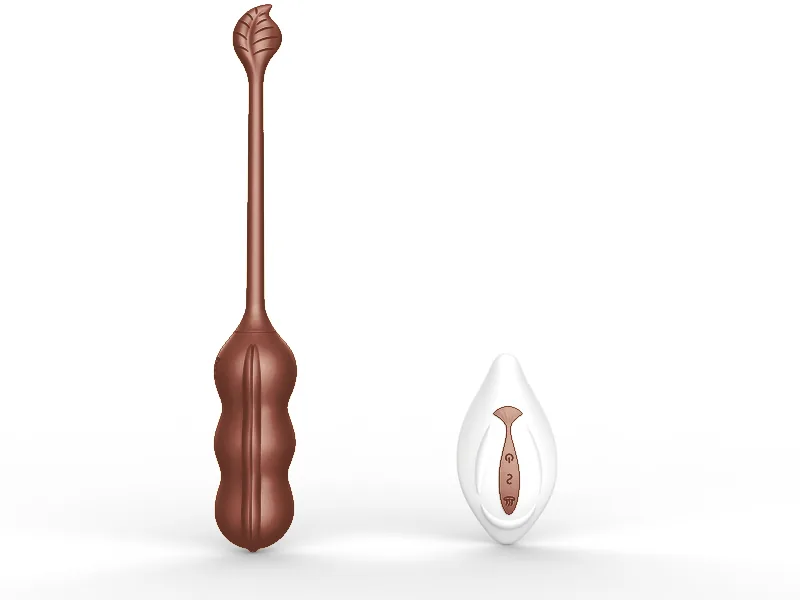 Slow Duo Pulse AB0199 peanut insertable massager — view 2