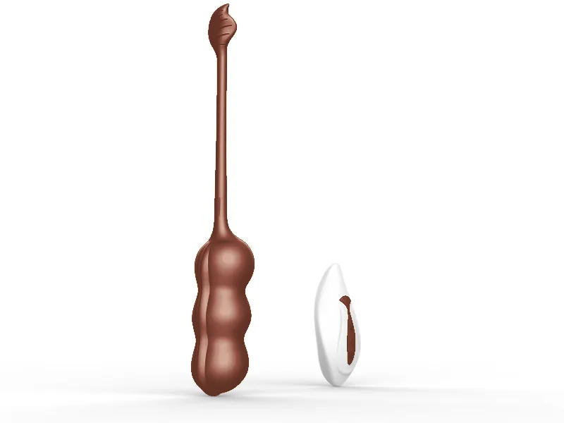 Slow Duo Pulse AB0199 peanut insertable massager — view 3