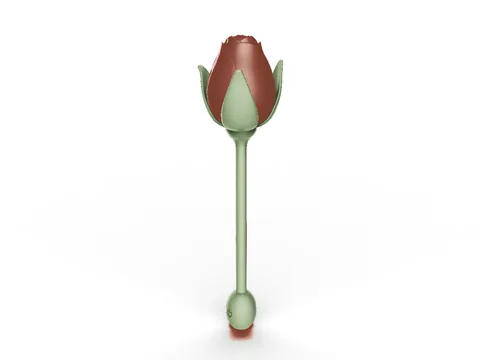 Slow Duo Whisper AB0160 — rose massager